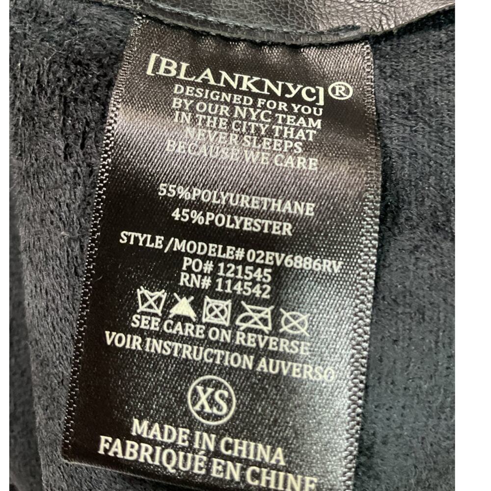 Blank Nyc Sleek Flashback Trench Coat Size XS NWT - Picture 5 of 5